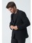Bangor C4006 Slim Fit 6 Drop Likralı Ceket Siyah 2