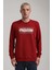 Bisiklet Yaka Bordo Slim Fit Sweatshirt 24FWM60174 1
