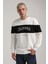 Bisiklet Yaka Ekru Slim Fit Sweatshirt 24FWM60203 2