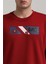 Bisiklet Yaka Bordo Slim Fit Sweatshirt 24FWM60184 2