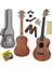 MU-21 PRO Yüksek Kaliteli Maun Soprano Ukulele Seti 3