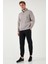 Pamuklu Regular Fit Yarım Fermuarlı Dik Yaka Sweat Erkek Sweat 59052592 2