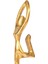 Tekno Trust Metal Biblo Balerin Gold-Siyah 7X8X32 Cm. 2