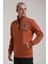 Dik Yaka Kiremit Slim Fit Full-Zip Sweatshirt 24FWM64075 2