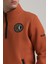 Dik Yaka Kiremit Slim Fit Full-Zip Sweatshirt 24FWM64083 5