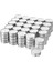 Glimma Tealight Mum Beyaz Beyaz Kokusuz 100 1