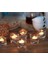 Glimma Tealight Mum Beyaz Beyaz Kokusuz 100 5