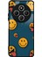 Xiaomi Redmi 14C Retro Emoji Tasarımlı Glossy Telefon Kılıfı 1