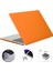 MacBook Pro 14 Inç (2021)A2442 (Abd Versiyonu)Mat Kaplama Sert Pc Laptop Kapağı + Tpu Klavye Kaplaması + Silikon Toz Tıkaçları-Turuncu (Yurt Dışından) 1