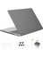 MacBook Pro 13 Inç Için Dokunmatik ÇUBUKLU(2020)A2251/A2289/A2338(ABD Versiyonu)3'ü Bir Arada Sert Dizüstü Bilgisayar Kılıfı + Tpu Klavye Kapağı + Toz Geçirmez Fiş-Gri (Yurt Dışından) 1