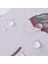 Canvasartısan H40-B01 Laptop Kılıfı Gül Desen Baskılı 13-Inç Bilgisayar Taşıma Çantası Taşınabilir Saplı Iş Evrak Çantası-Mavi (Yurt Dışından) 5