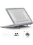 MacBook Pro 16 Inç (2019) A2141 (Ab Versiyonu) Sert Pc Şok Emici Kapak Kickstand Koruyucu Dizüstü Bilgisayar Kılıfı Kabuk, Tpu Klavye Filmi + Toz Önleyici Fişler-Gri (Yurt Dışından) 1