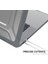 MacBook Pro 16 Inç (2019) A2141 (Ab Versiyonu) Sert Pc Şok Emici Kapak Kickstand Koruyucu Dizüstü Bilgisayar Kılıfı Kabuk, Tpu Klavye Filmi + Toz Önleyici Fişler-Gri (Yurt Dışından) 4
