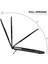 Enkay Hat Prınce MacBook Air 13 INÇ(2024)A2681(M2)/A3113(M3)/(2022)(EU)LAPTOP Kılıfı Tpu Klavye Filmli-Haki (Yurt Dışından) 5