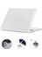 Macbook Air 15 Inç (2023)A2941/A3114 (Ab Versiyonu) Sert Pc Dizüstü Bilgisayar Kılıfı ile Tpu Klavye Filmi + Toz Geçirmez Fişler-Şeffaf (Yurt Dışından) 1