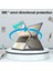 Microsoft Surface Laptop Için Kickstand'lı Sert Pc Dizüstü Bilgisayar Çantası 2/3/4/5 15 Inç 1873/1953/1979 Metal Klavye Versiyonu-Gri (Yurt Dışından) 2