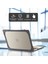 Microsoft Surface Laptop Için Kickstand'lı Sert Pc Dizüstü Bilgisayar Çantası 2/3/4/5 15 Inç 1873/1953/1979 Metal Klavye Versiyonu-Gri (Yurt Dışından) 4