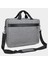 Büyük Kapasiteli 15.6 Inç Dizüstü Bilgisayar Çantası Tote El Çantası Messenger Omuz Crossbody Çanta Dizüstü Iş Evrak Çantası-Gri (Yurt Dışından) 3