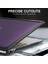 MacBook Air 13 INÇ(2018)A1932 /(2020)A2337 M1 A2179 Darbeye Dayanıklı Pc + Tpu Kapak Anti-Drop Laptop Kılıfı-Şeffaf Mor (Yurt Dışından) 5