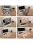 MacBook Pro 13 INÇ(2016)/HP Dell Ibm Için Renkli Yapraklar Kanvas Dizüstü Evrak Çantası, Boyut: 34,5 x 24 x 1,5 Cm-Mavi (Yurt Dışından) 5