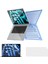 Macbook Air 15 INÇ(2023)A2941(AB Versiyonu)Çizilmez Dizüstü Bilgisayar Kılıfı ve Kickstand-Mavi Için Ince Sert Pc Kılıfı (Yurt Dışından) 1