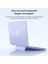 MacBook Air 13 INÇ(2013-2017)A1466/(2010-2012)A1369 Laptop Çantası Isı Dağılımı Kickstand Pc Kapağı-Yeşil (Yurt Dışından) 4