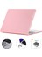 Macbook Air 15 INÇ(2023)A2941/A3114(ABD Versiyonu)Tpu Klavye Filmi + Toz Geçirmez Fişler-Pembe ile Dizüstü Bilgisayar Sert Pc Kılıfı Için (Yurt Dışından) 1