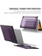 Sailor Serisi Laptop Kılıfı Için MacBook Pro 13 INÇ(2016)A1706 A1708/(2018)A1989/(2019)A2159/(2020)A2251 A2338(M1/M2)PC+TPU Darbeye Dayanıklı Kapak-Şeffaf Mor (Yurt Dışından) 4