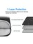 Retina Ekranlı MacBook 12 Inç (2015)/MACBOOK Air 13 Inç Çizilmez Taşıma Çantası Koruyucu Kol Çantası (34 x 25 Cm, 12,5-13,5 Inç) - Siyah (Yurt Dışından) 3
