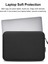 Retina Ekranlı MacBook 12 Inç (2015)/MACBOOK Air 13 Inç Çizilmez Taşıma Çantası Koruyucu Kol Çantası (34 x 25 Cm, 12,5-13,5 Inç) - Siyah (Yurt Dışından) 4