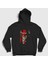 Unisex Siyah Alucard Anime Hellsing Kapüşonlu Sweatshirt 1