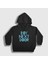 Unisex Çocuk Siyah Logo K Pop Boynextdoor Kapüşonlu Sweatshirt 1