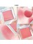 Professional Mini Allık Natural Cute Korean Mini Blush Powder Palette 7