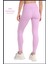 Kadın Lila Rengi Yüksek Bel Toparlayıcı Çift Cepli Spor Tayt Bilek Boy Slim Fit Görünüm 1057 2