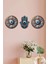 Mdf Üzerine Uv Baskı Nazar Boncuklu Hamsa Dekor Seti 30 cm 4