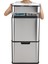 Çöp Kovası 50L Çift Katlı Sensörlü Ozon Özellikli (15+15+20 L) 3