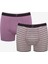 Thin Stripe 2li Çok Renkli Boxer 1