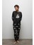 Kadın Pamuklu Uzun Kollu Pijama Takımı 1