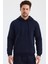 Erkek Kapşonlu 3 Iplik Sweatshirt 2