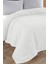 Renkli Gofret Desen Çift Kişilik Pike Yatak Örtüsü Otel Pike 200 x 230 cm 2