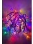 10 Metre Rgb Ip LED Yılbaşı Süsü IP65 Dış Mekan Eklenebilir Beyaz Kablolu Dekoratif LED Işık 2