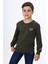 Erkek Çocuk Baskılı Sweatshirt 1