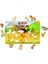Katmanlı Çocuk Eğitici Oyuncak Bultak Yapboz Puzzle (25X40) 2