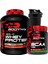Gold Whey Protein Tozu 2250 gr Çikolatalı + Bcaamax Bcaa 585 gr Karpuzlu + Shaker Hediyeli 1