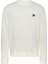 Bisiklet Yaka Regular Fit Nakışlı Krem Erkek Kazak DM0DM20706YBHTJM Reg Badge Sweater 1