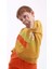 Renk Bloklu Baskılı Bisiklet Yaka Unisexsweatshirt 3-9 Yaş 1