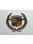 Cadillac Metal Arma - Cadillac Saç Örgü Arma - Cadillac Logo Arma Etiketçilere (8 cm x 9 Cm) 1