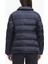 Calvin Klein Lacivert Kadın Mont Mw Padded Satın Drawstrıng Jacket 4