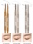 Ultra İnce Uçlu, Doğal Görünüm Veren Kaş Kalemi PERIPERA Speedy Skinny Brow (8 Taupe Beige) 5