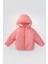( 1 - 10 Yaş ) Kapitone Içi Welsoft unisex Çocuk kaban Mont - Pembe 1